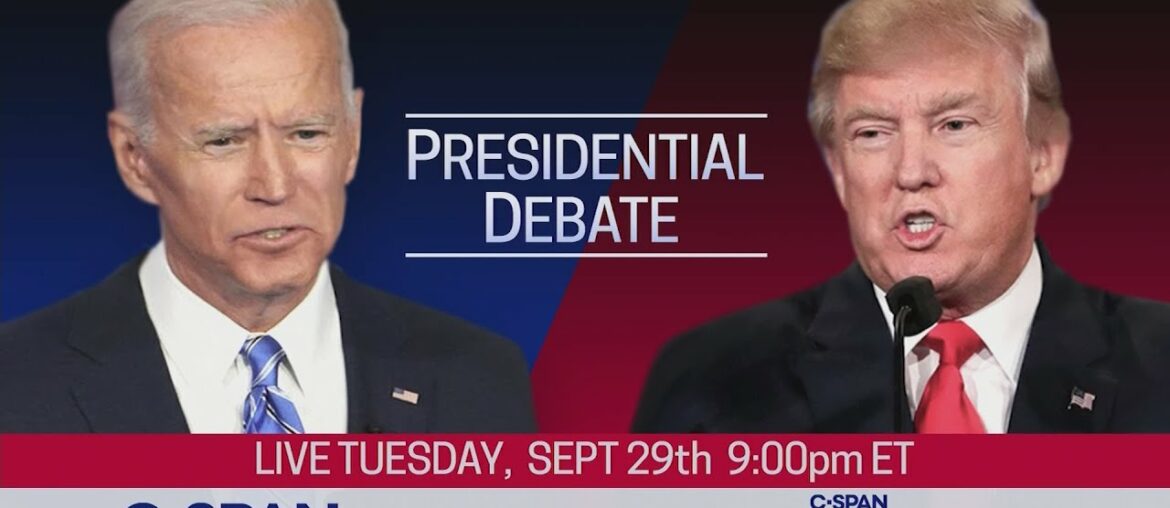 First 2020 Presidential Debate between Donald Trump and Joe Biden