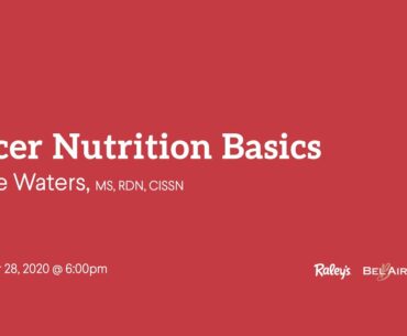 Soccer Nutrition Basics