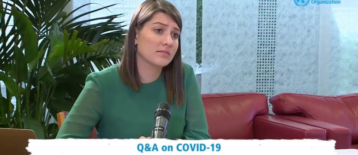 Live Q&A on COVID-19 with Dr Mike Ryan and Dr Maria Van Kerkhove.