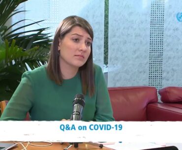 Live Q&A on COVID-19 with Dr Mike Ryan and Dr Maria Van Kerkhove.