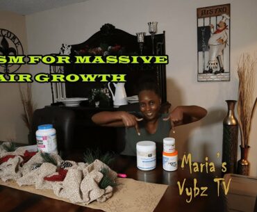 MSM For Massive Hair Growth | MSM, Vitamin C, & Collagen For Hair Growth