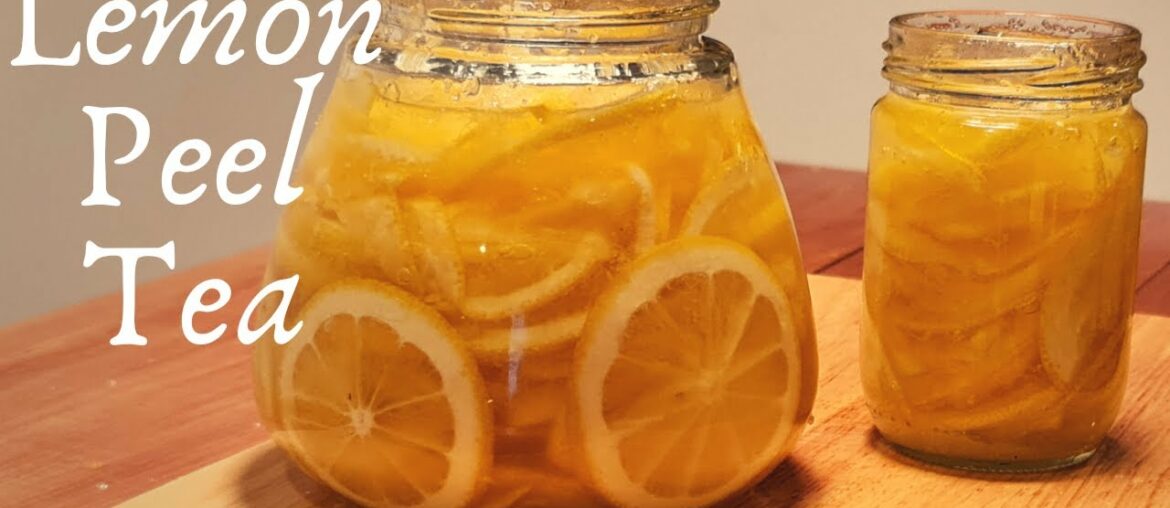 Lemon Peel Tea: An Immune System Booster