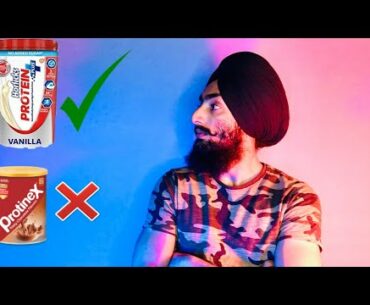 Honest review on  protein X & Horlicks protein plus  / How to use it / HB Fitness