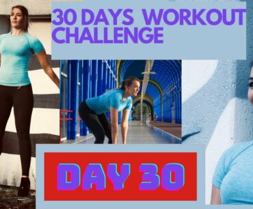 Day 30 // LAST ONE !!! | 30 Day Workout CHALLENGE // fullbody workout // home workout | lucyb_fit