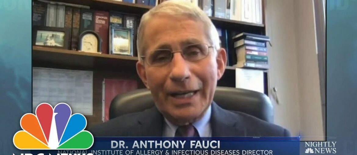 Dr. Fauci Warns Flu Season May Accelerate Spread Of The Coronavirus | NBC Nightly News