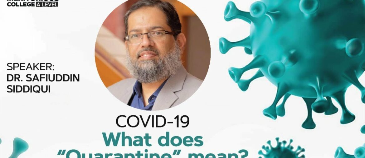 COVID-19 | What is 'Quarantine'? | At an individual level | Episode 4