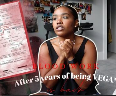 VEGAN FOR 5 YEARS BLOOD TEST RESULTS | vitamin d, B12 & more