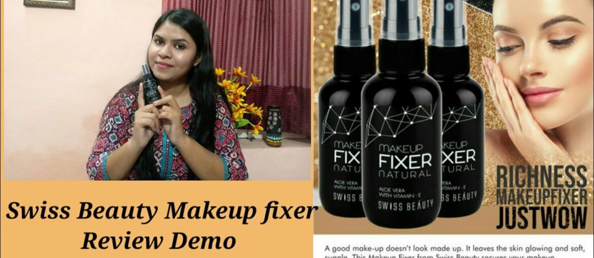 Swiss beauty makeup fixer II Review demo II best price