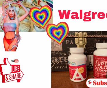 I BOUGHT VITAMINS IN WALGREENS | WALGREENS PHARMACY