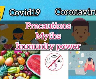 COVID 19 |Coronavirus|tips to improve immunity power|precautions|Myths busted|ASD|