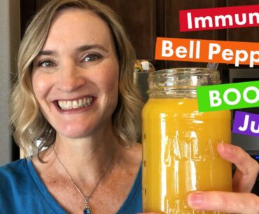 Juices for Immunity : Bell Pepper BOOST Juice Recipe