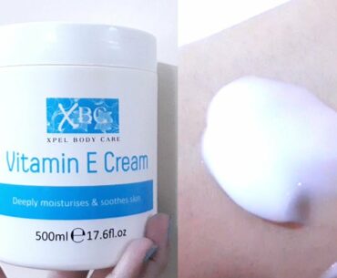 Xpel Body Care Vitamin E Cream's review in Urdu and Hindi | affordable body care
