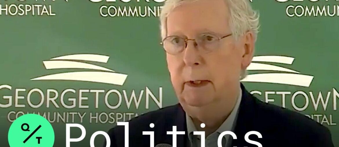 McConnell: 'Trump Not Happy to Be Cooped Up in the White House'