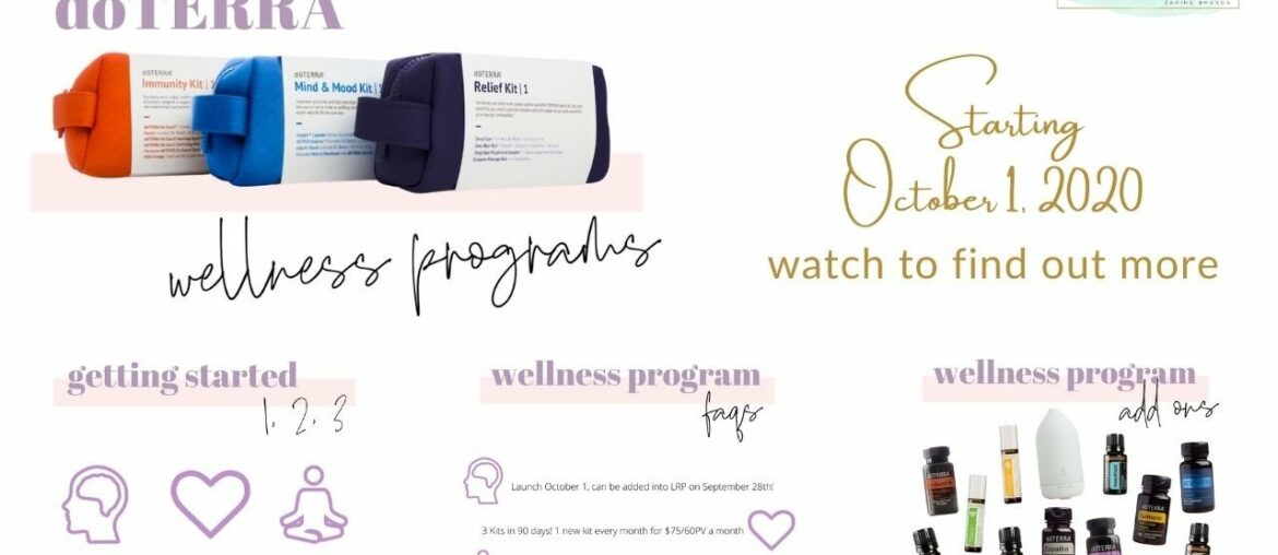 Welcome to the doTERRA Wellness Program