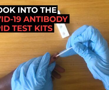 Covid-19 antibody rapid test kits to determine infection rate