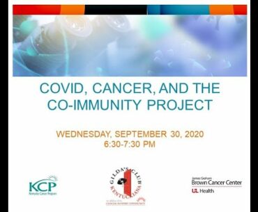 Cancer, COVID, and the Co-Immunity Project