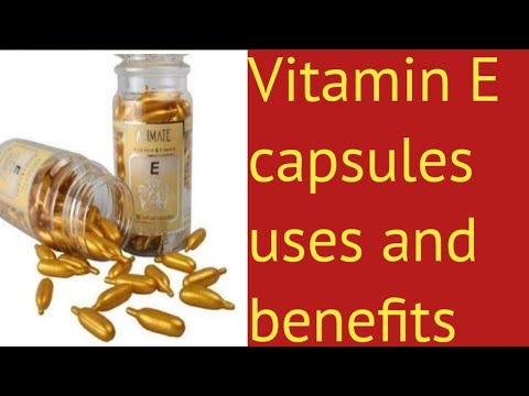 Vitamin E capules uses,benefits||Muskan beauty hub.