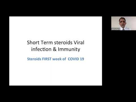 Covid 19 first week steroids Immunity  Dr Lokesh Edara