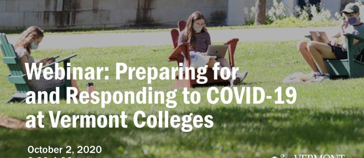 Webinar: Preparing for and Responding to COVID-19 at Vermont Colleges