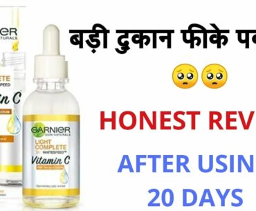 Garnier skin naturals new vitamin c 30x booster serum review after 20 days