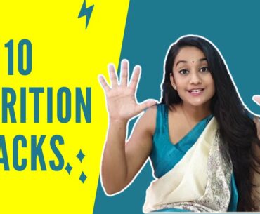 How to not diet and still be healthy |10 Nutrition Hacks