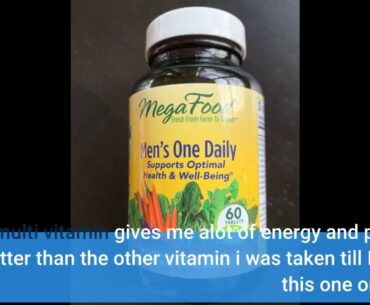 MegaFood, Men's One Daily, Daily Multivitamin and Mineral Dietary Supplement with Vitamins B, D...