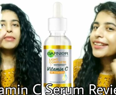 Garnier Vitamin C serum Review | Best vitamin C serum for face | keebisha