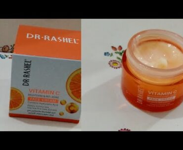 Dr. Rashel vitamin c cream honest rewiew. Price? By Fatima beauty