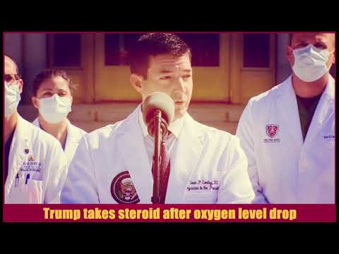 Dr. Conley confirms Trump was given oxygen | latest us news | Donald Trump takes steroid