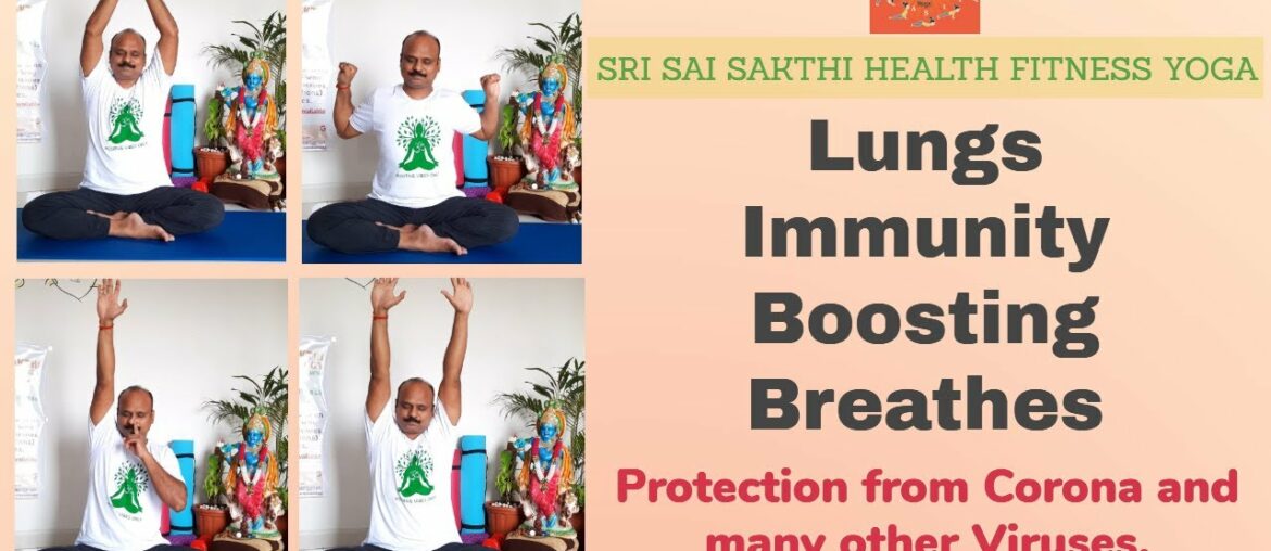 Lungs Immunity Boosting Breathing Exercises | To fight CORONA and many other Viruses.