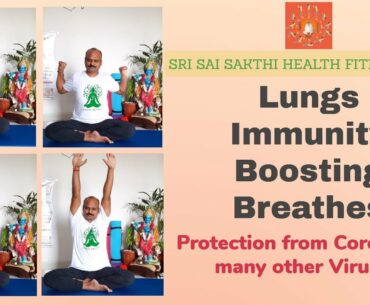 Lungs Immunity Boosting Breathing Exercises | To fight CORONA and many other Viruses.