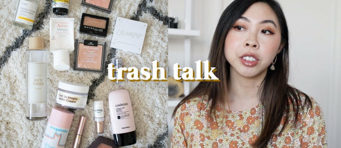 TRASH TALK | FA-safe skincare empties & makeup I'm decluttering