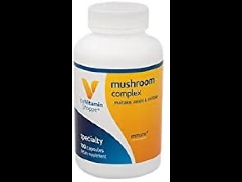 Review: The Vitamin Shoppe Mushroom Complex, (Maitake, Reishi Shiitake) Antioxidant That Suppor...