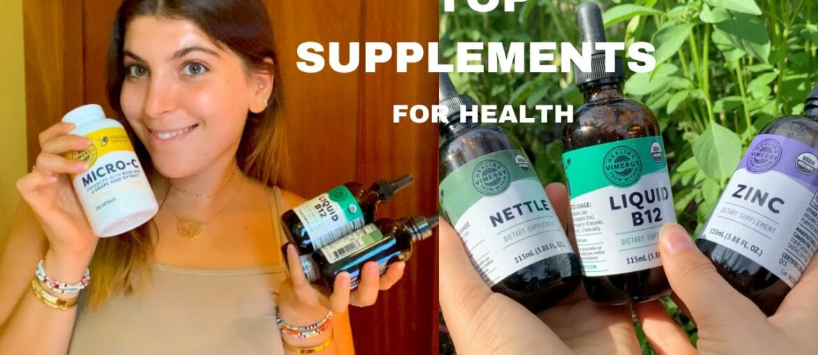 TOP 7 SUPPLEMENTS FOR OVERALL HEALTH AND TO PROTECT AGAINST VIRUSES (vegan + GF)