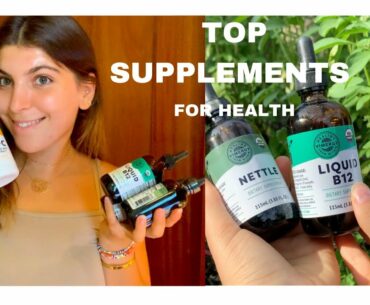 TOP 7 SUPPLEMENTS FOR OVERALL HEALTH AND TO PROTECT AGAINST VIRUSES (vegan + GF)