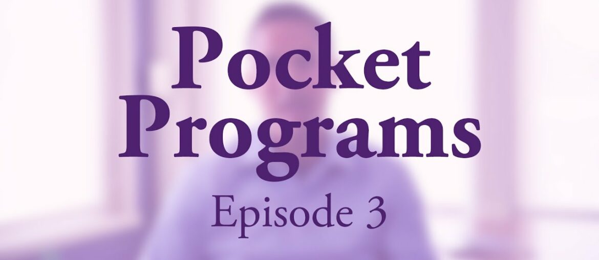 Pocket Programs - Flu Shots