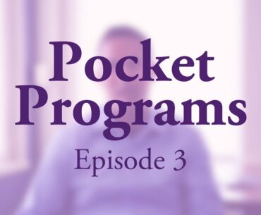 Pocket Programs - Flu Shots