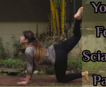 Yoga For Sciatica Pain - Yoga with Anupriya| Yoga Poses For Sciatica Pain Relief| Yoga For Fitness