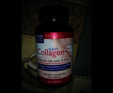 NeoCell Super Collagen with Vitamin C, 360 Collagen Pills, #1 Collagen Tablet Brand, Non-GMO, G...