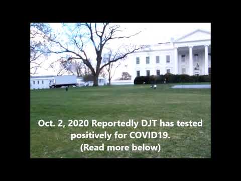 TRUMP TESTS POSITIVE FOR COVID19