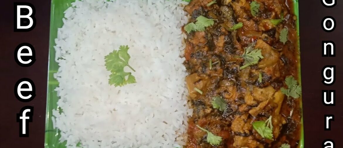 Beef Gongura | How To Make Gongura Beef Recipe | Beef Gongura curry | Aishu's kichen