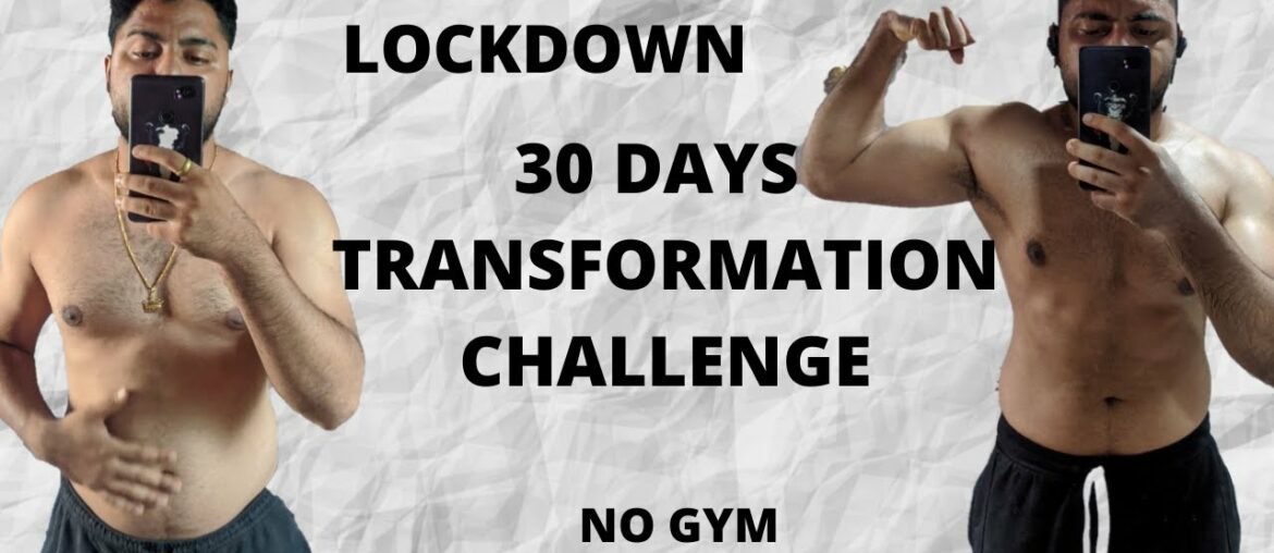 30 Days Transformation Challenge | No Gym | No supplements |Don't Miss the final Announcement