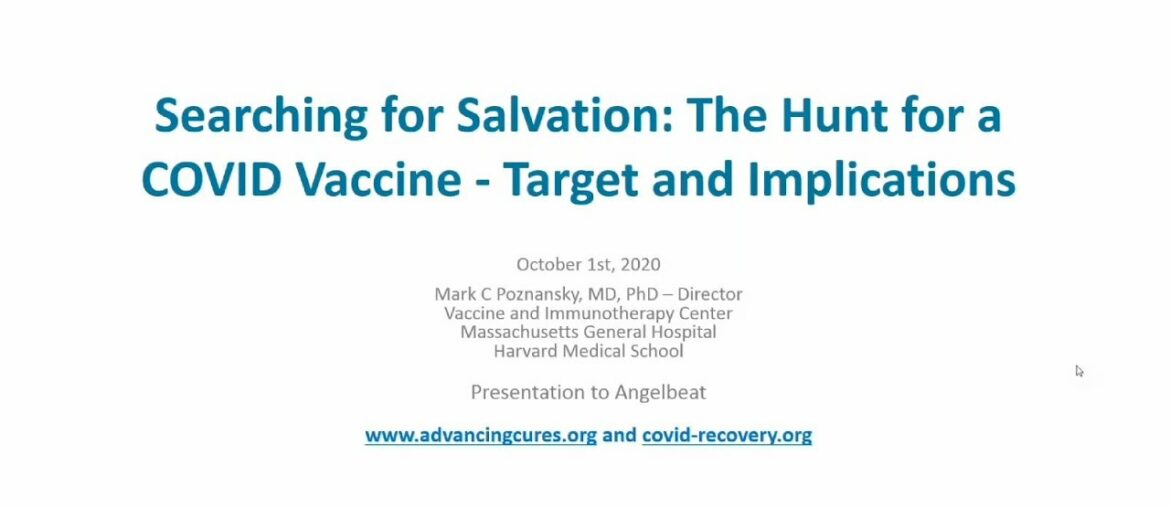 Covid 19 Vaccines: Insights from Mass General Hospital on Stopping This and The Next Pandemic