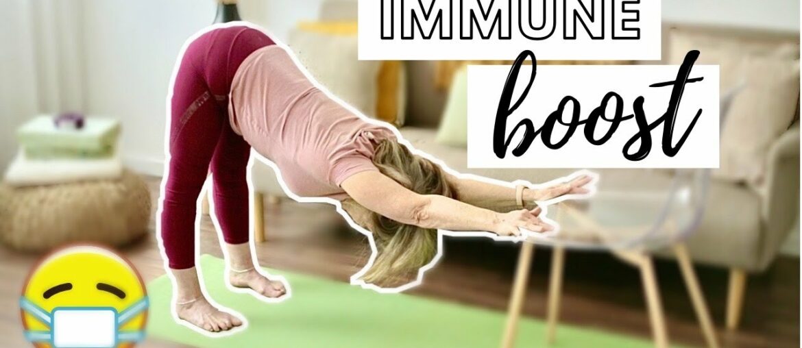 YOGA FOR IMMUNE SYSTEM | How to boost the immune system to avoid colds during coronavirus