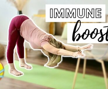 YOGA FOR IMMUNE SYSTEM | How to boost the immune system to avoid colds during coronavirus