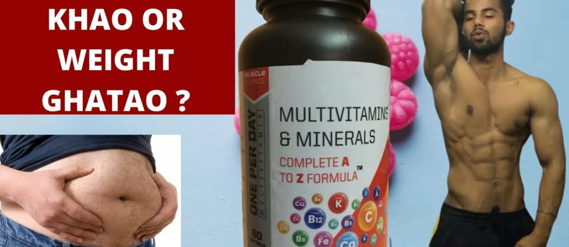 Multivitamin Tablets | Multivitamin Benefits in Muscle building ?