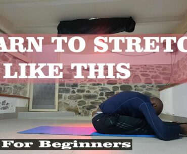 Learn To Stretch Like This|Hamstring Flexibility Routine (FOLLOW ALONG)|For Beginners|