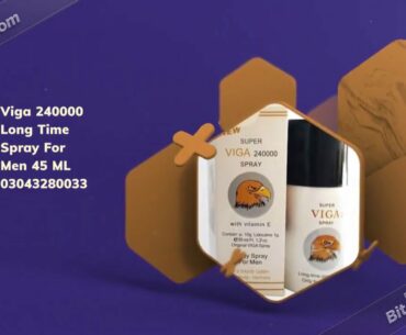 60 Minutes Viga Delay Spray For Men