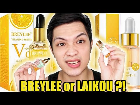 2 AFFORDABLE VITAMIN C SERUM  IN THE PHILIPPINES ? LAIKOU VITAMIN C SERUM / BREYLEE VITAMIN C SERUM