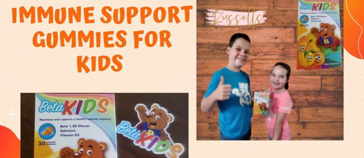 Beta Kids Immune Support Gummies For Kids Review || Homeschool Mom || Immune Support Supplements